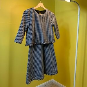 River Island Mini Plaid Dress